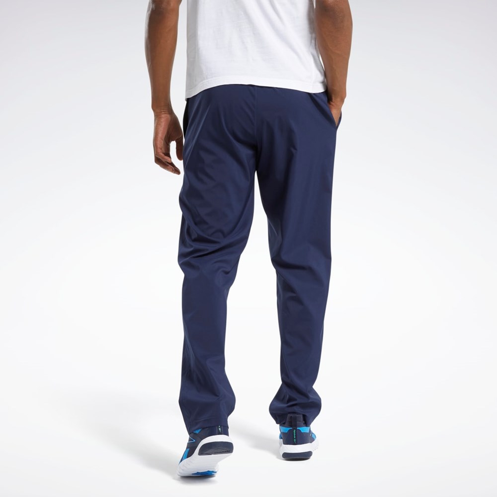 Reebok Entrenamiento Essentials Woven Unlined Pants Azul Marino | 97LSRKWDX
