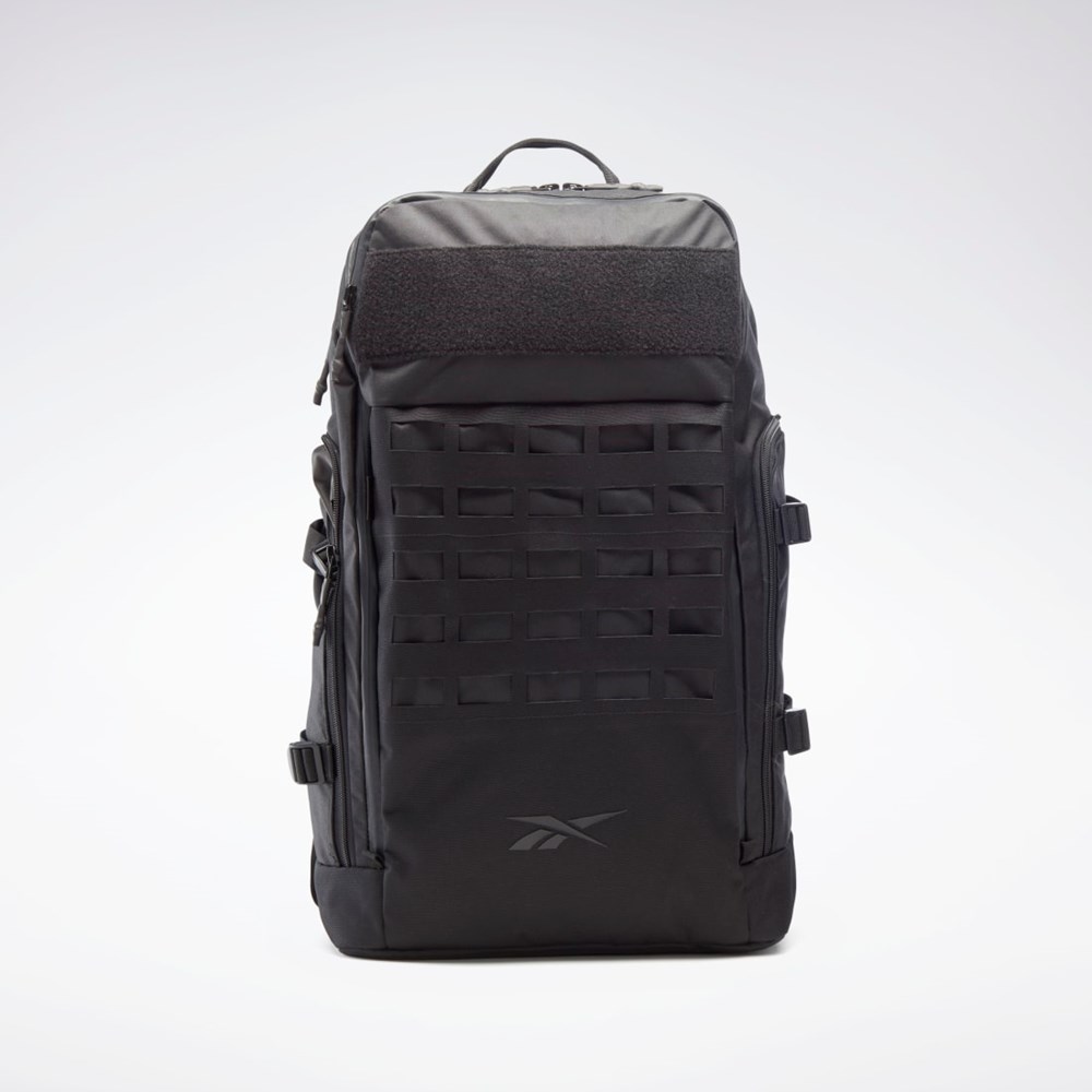 Reebok Entrenamiento Weave Backpack Negras Negras Negras | 14ZWBRSHK