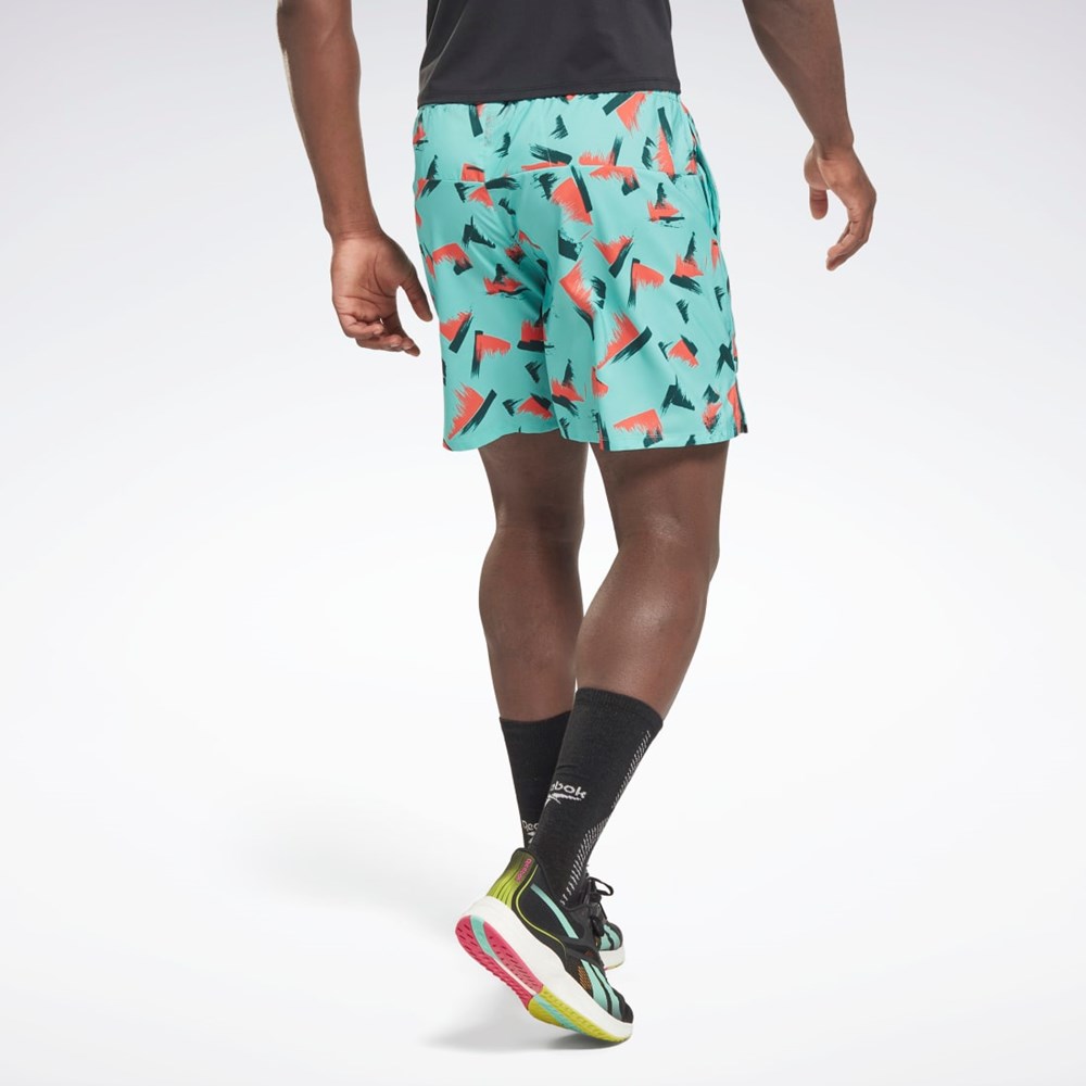 Reebok Estampadas Speed 2.0 Shorts Semi Classic Teal | 92DMHKBXA