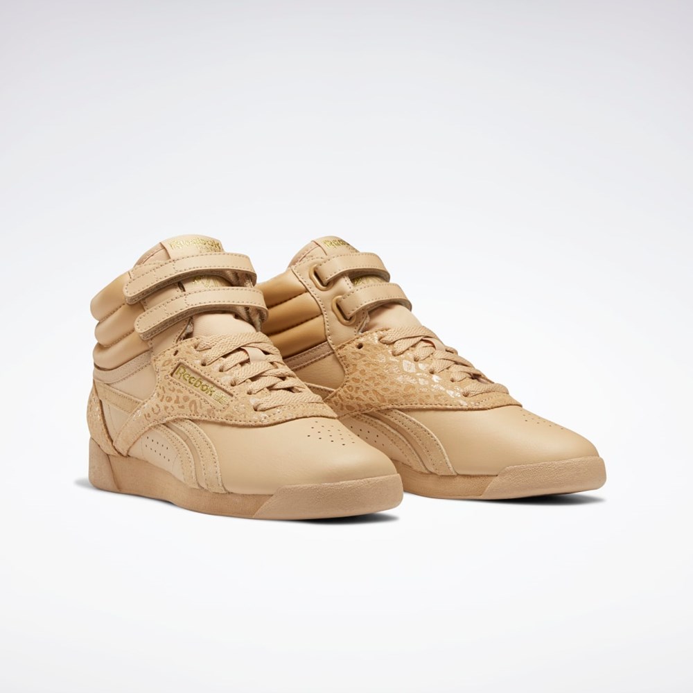 Reebok F/S Hi Shoes Doradas | 42GHBEKLD