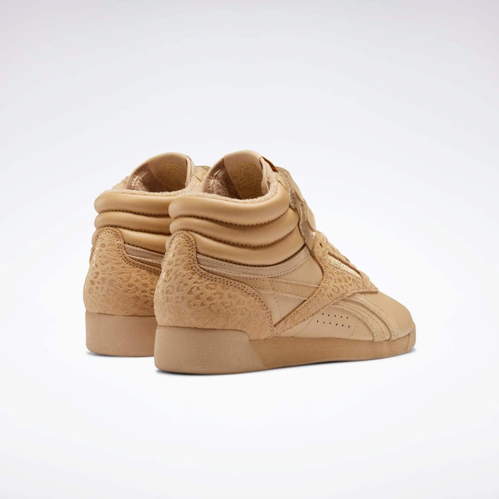 Reebok F/S Hi Shoes Doradas | 42GHBEKLD
