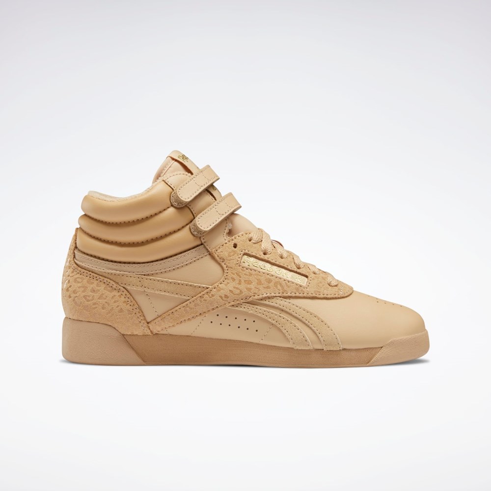 Reebok F/S Hi Shoes Doradas | 42GHBEKLD