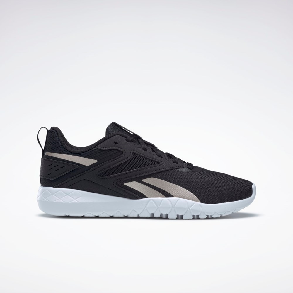 Reebok Flexagon Energy 4 Entrenamiento Shoes Negras Blancas Rosas Doradas | 24XCRBJMI
