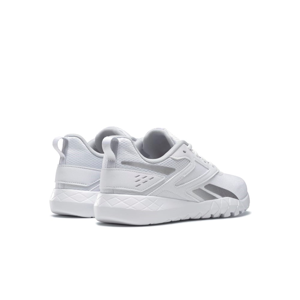 Reebok Flexagon Energy 4 Entrenamiento Shoes Blancas Gris Plateadas | 32FNUTACW