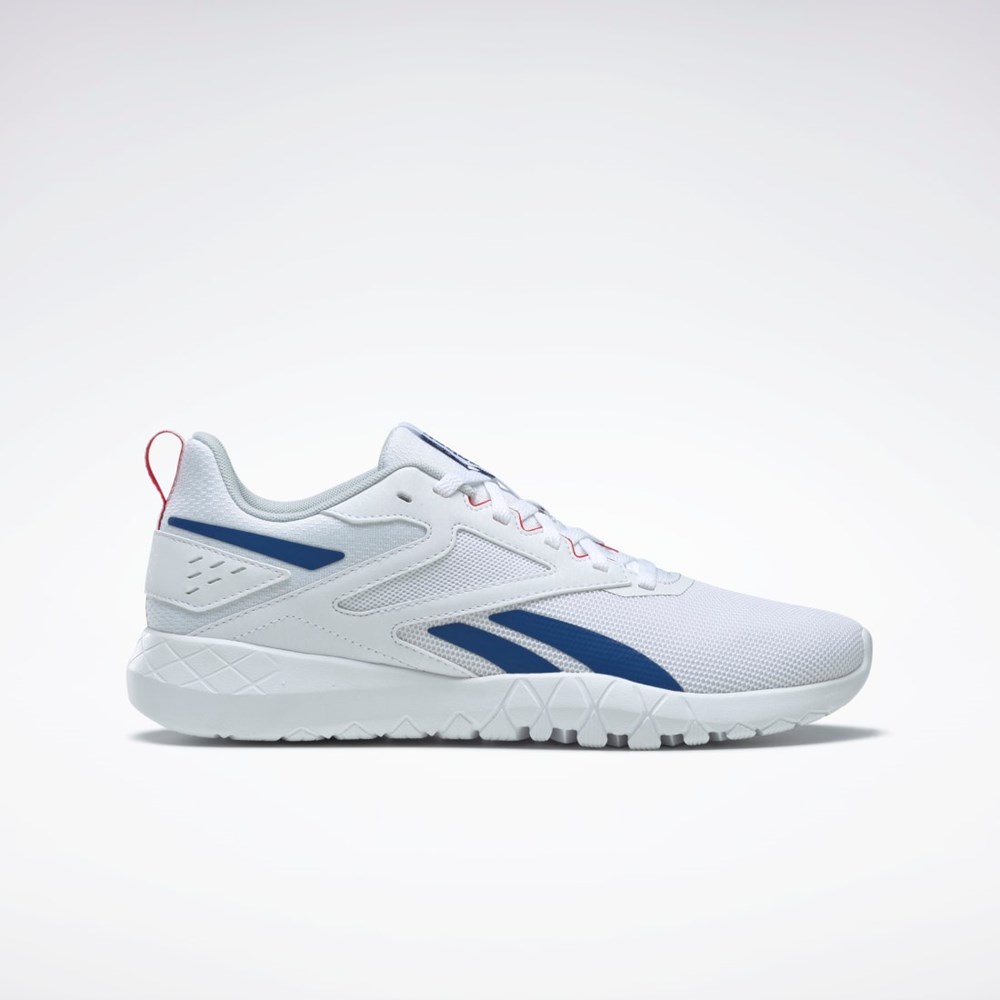 Reebok Flexagon Energy 4 Entrenamiento Shoes Blancas Gris Azules | 61ZMVHCWT