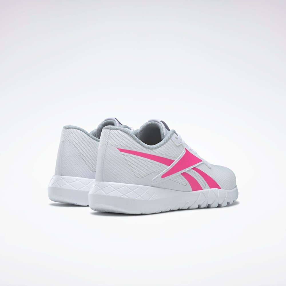 Reebok Flexagon Energy Train 3 Entrenamiento Shoes Blancas Rosas Gris | 52XWSYTVH