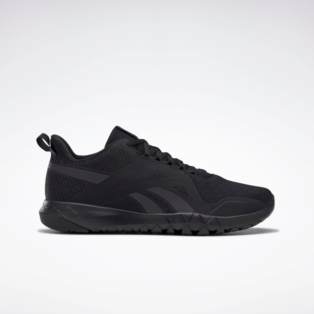 Reebok Flexagon Force 3 Anchos 4E Entrenamiento Shoes Negras Negras Gris | 73LEVDPBS