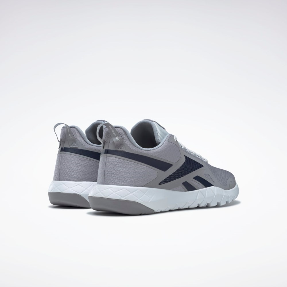 Reebok Flexagon Force 3 Entrenamiento Shoes Gris Azul Marino Gris | 43VJMCIAZ