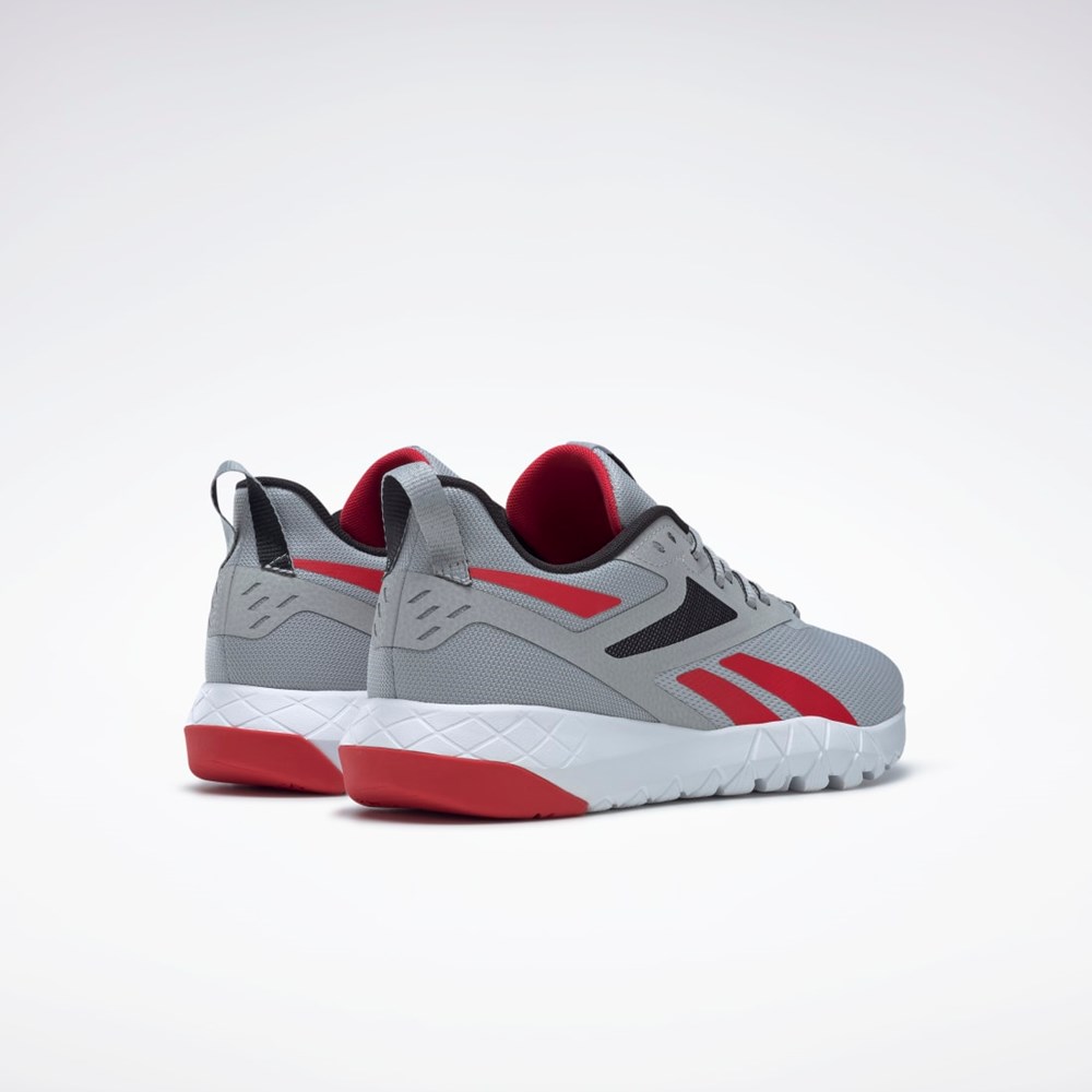 Reebok Flexagon Force 4 Entrenamiento Shoes Gris Negras Rojas | 20EBIMATC