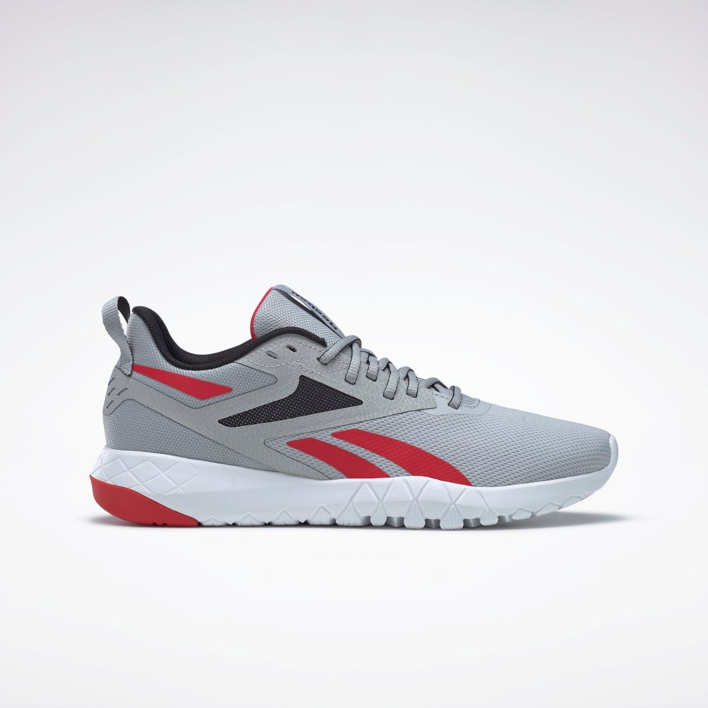 Reebok Flexagon Force 4 Entrenamiento Shoes Gris Negras Rojas | 20EBIMATC