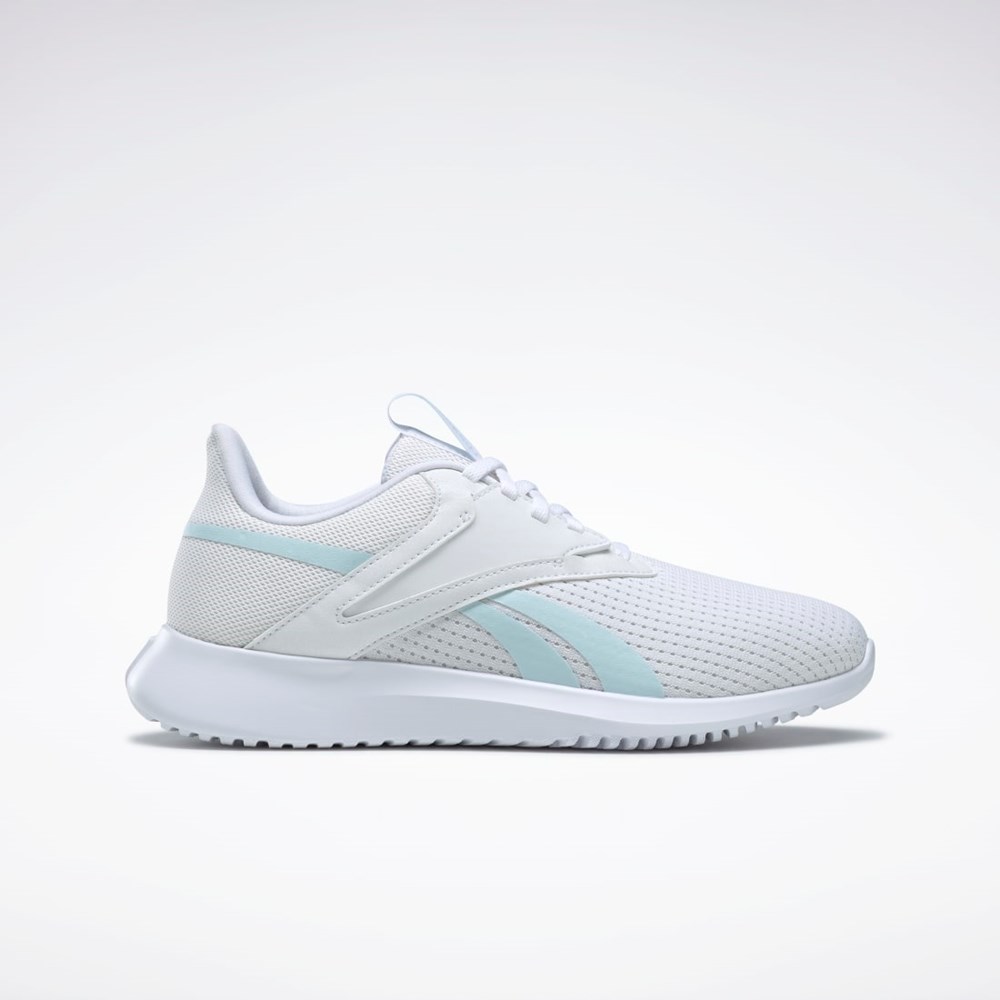 Reebok Fluxlite Entrenamiento Shoes Blancas Azules Blancas | 40BMKCWHI