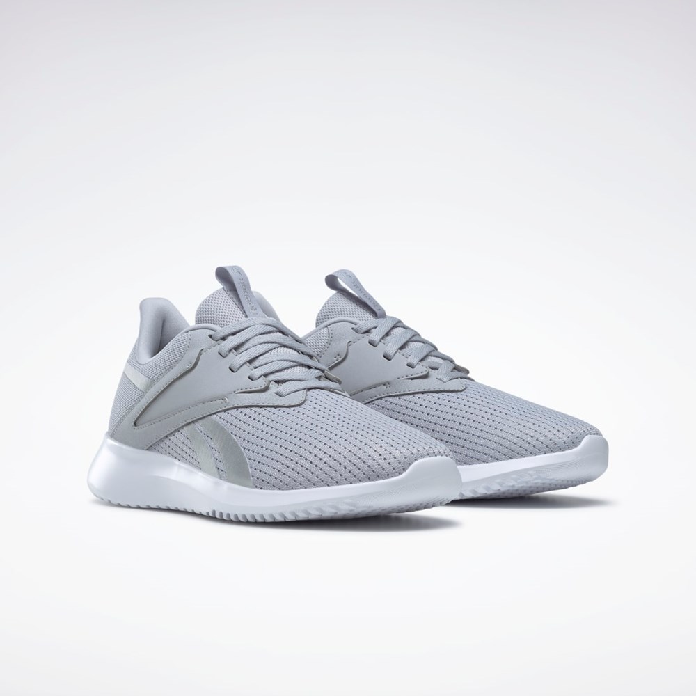 Reebok Fluxlite Entrenamiento Shoes Gris Plateadas Blancas | 74DPWJCHB