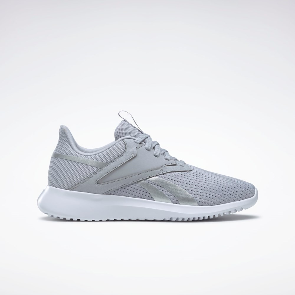 Reebok Fluxlite Entrenamiento Shoes Gris Plateadas Blancas | 74DPWJCHB