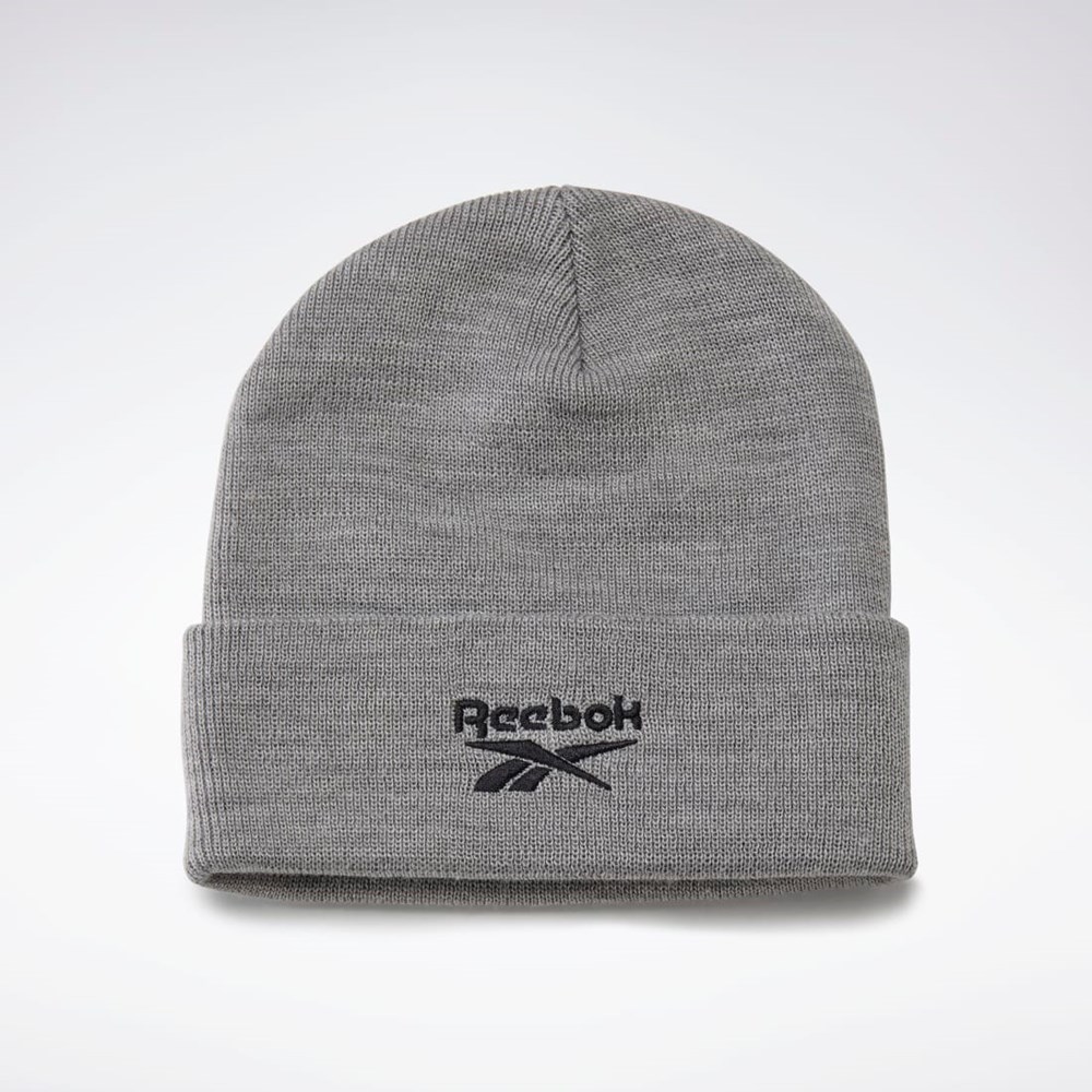 Reebok Foundation Logo Beanie Gris | 85FHDXCGP