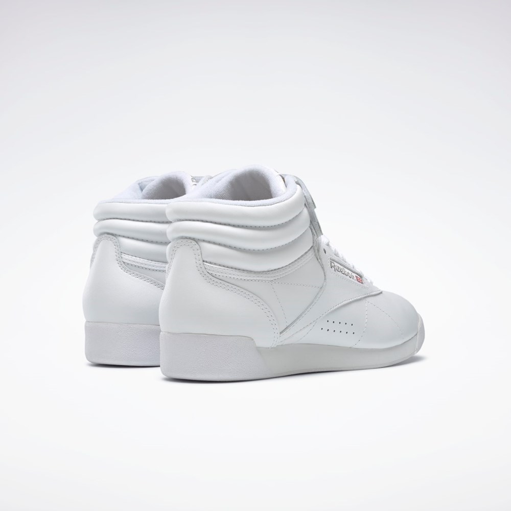 Reebok Freestyle Hi Shoes Blancas | 83BEPYLOF