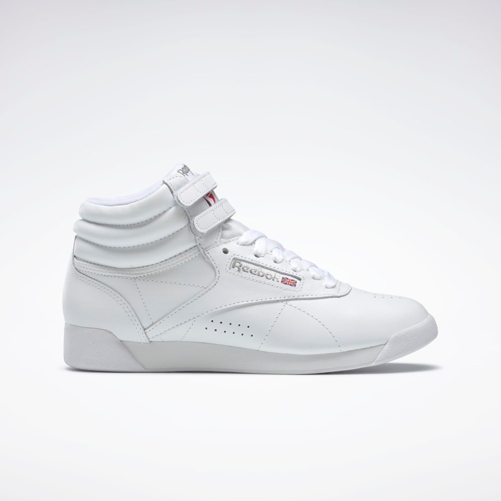 Reebok Freestyle Hi Shoes Blancas | 83BEPYLOF