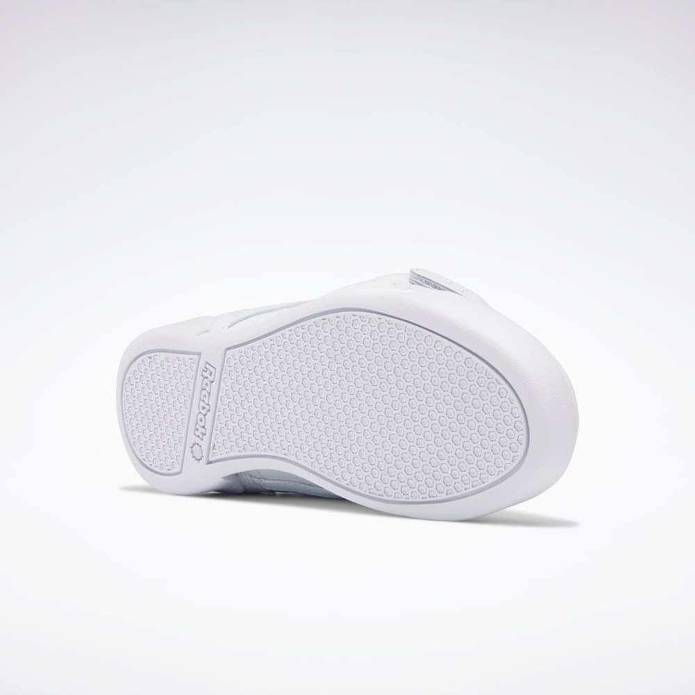 Reebok Freestyle Hi Shoes - Grade School Blancas | 78QRNDICP