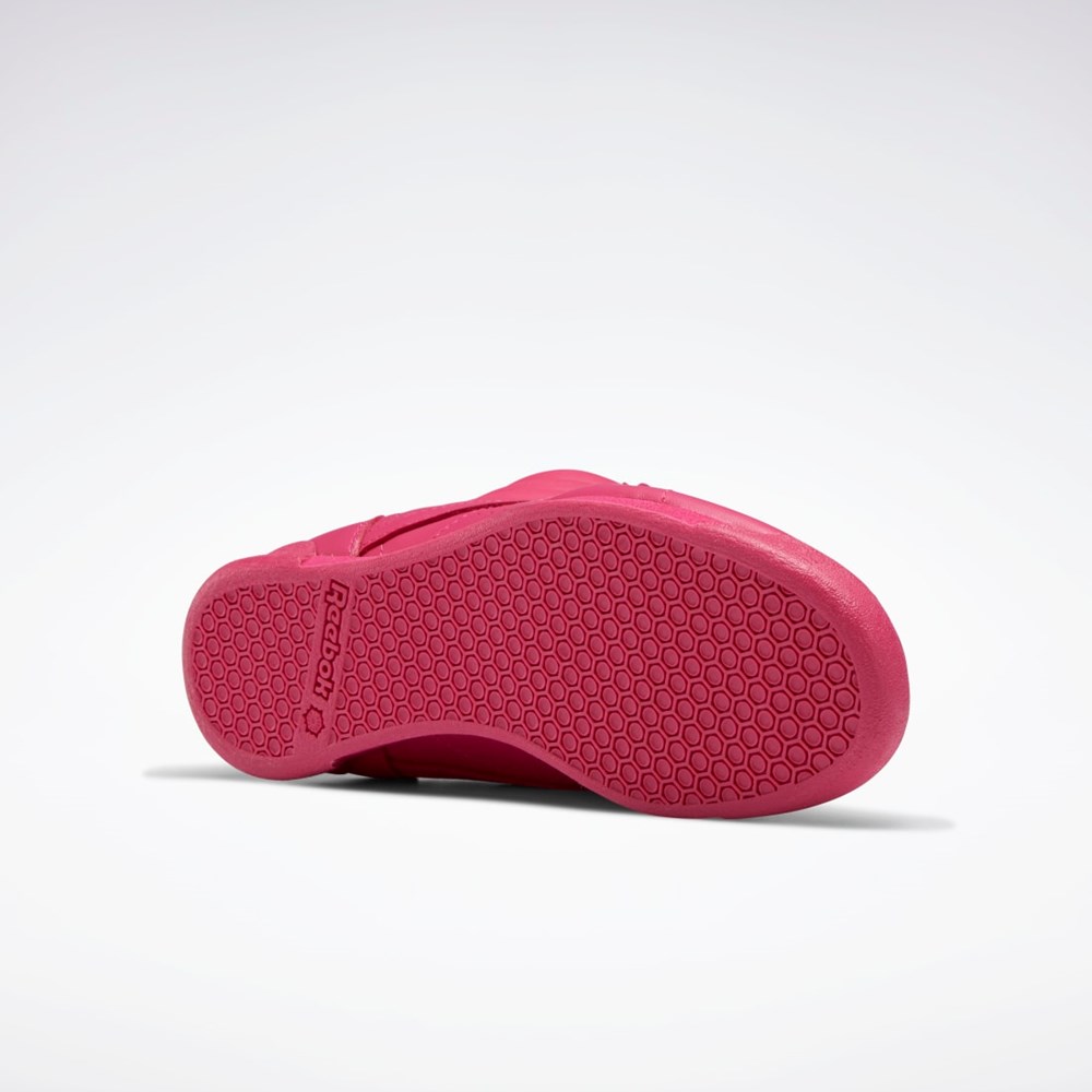 Reebok Freestyle Hi Shoes Rosas Rosas Blancas | 17NOXPVEL