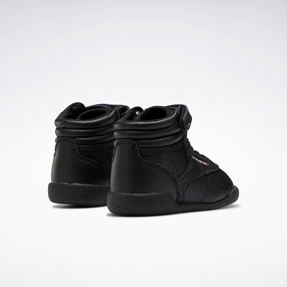 Reebok Freestyle Hi Shoes - Toddler Negras Negras Gris | 50TLFVGSM