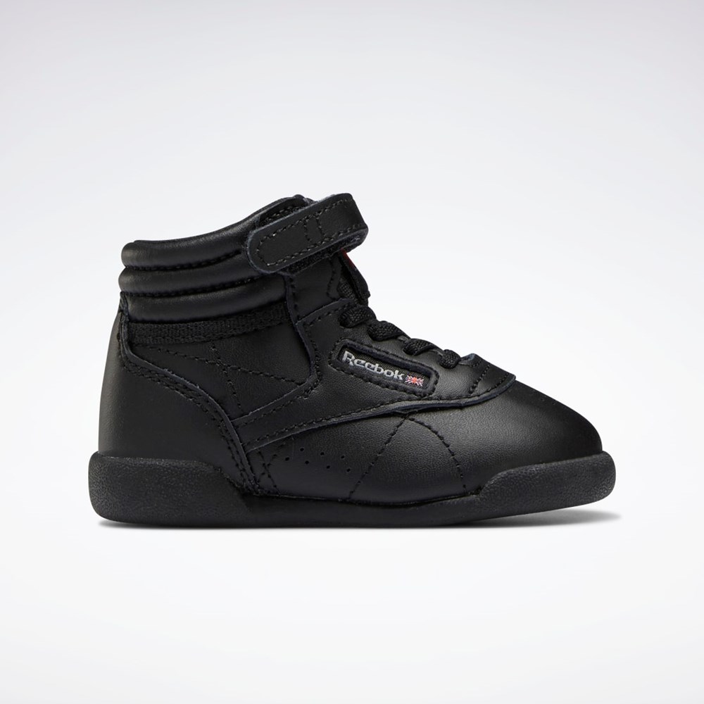Reebok Freestyle Hi Shoes - Toddler Negras Negras Gris | 50TLFVGSM