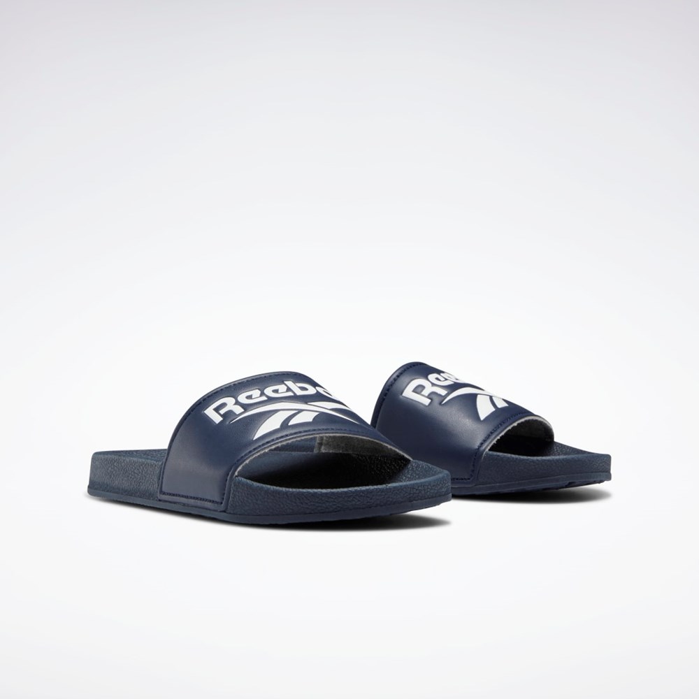 Reebok Fulgere Slides - Preschool Azul Marino Azul Marino Blancas | 50NLYBEVK