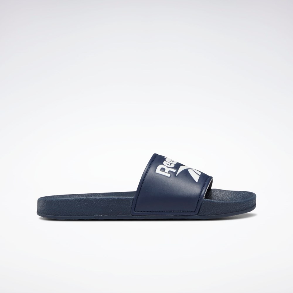 Reebok Fulgere Slides - Preschool Azul Marino Azul Marino Blancas | 50NLYBEVK