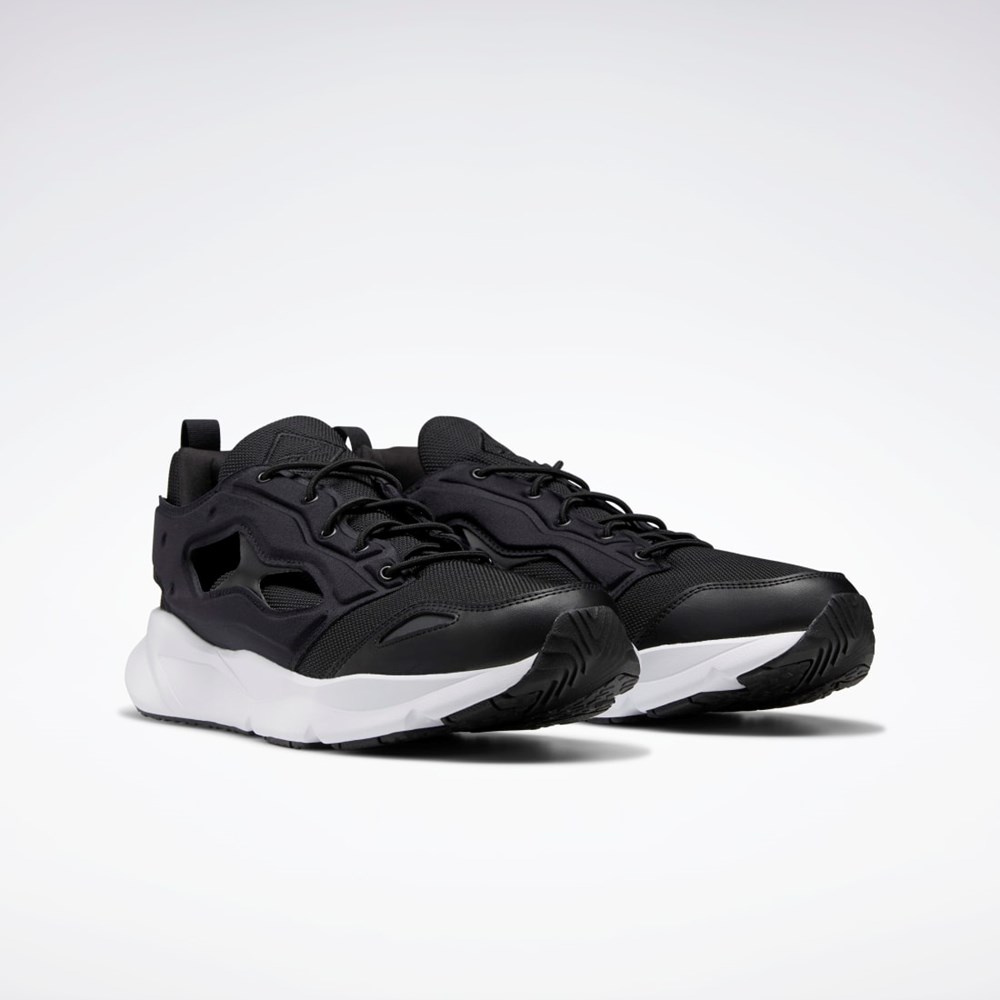 Reebok Furylite 95 Shoes Negras Blancas Plateadas Oscuro | 24DOKNLCH