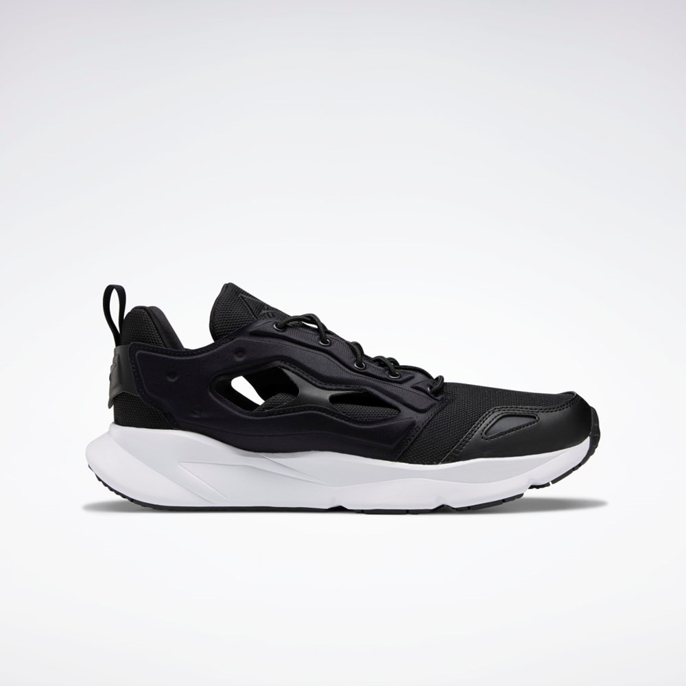 Reebok Furylite 95 Shoes Negras Blancas Plateadas Oscuro | 24DOKNLCH
