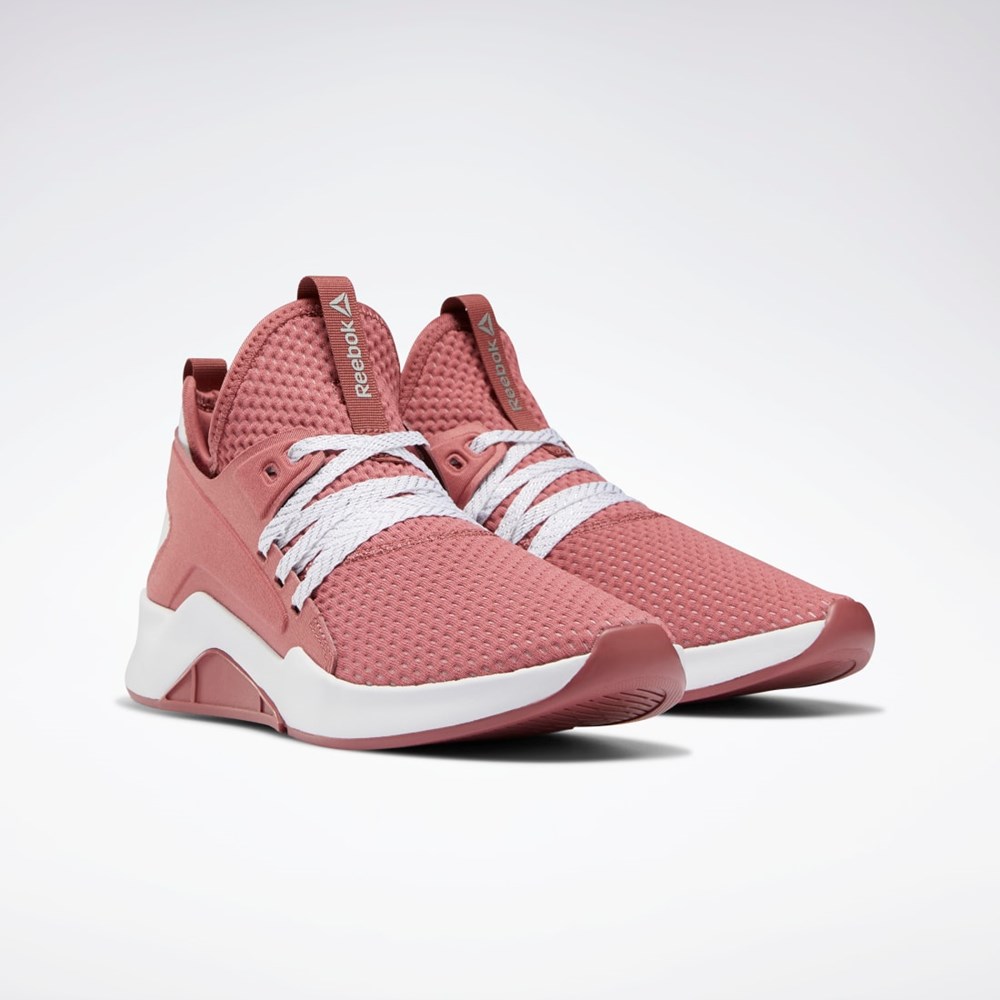 Reebok Guresu 2 Shoes - Grade School Rosas Blancas Plateadas | 63RKMCQON