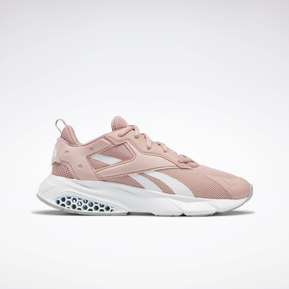 Reebok Hexalite Legacy Shoes Rosas Blancas Gris | 21WARLIBE