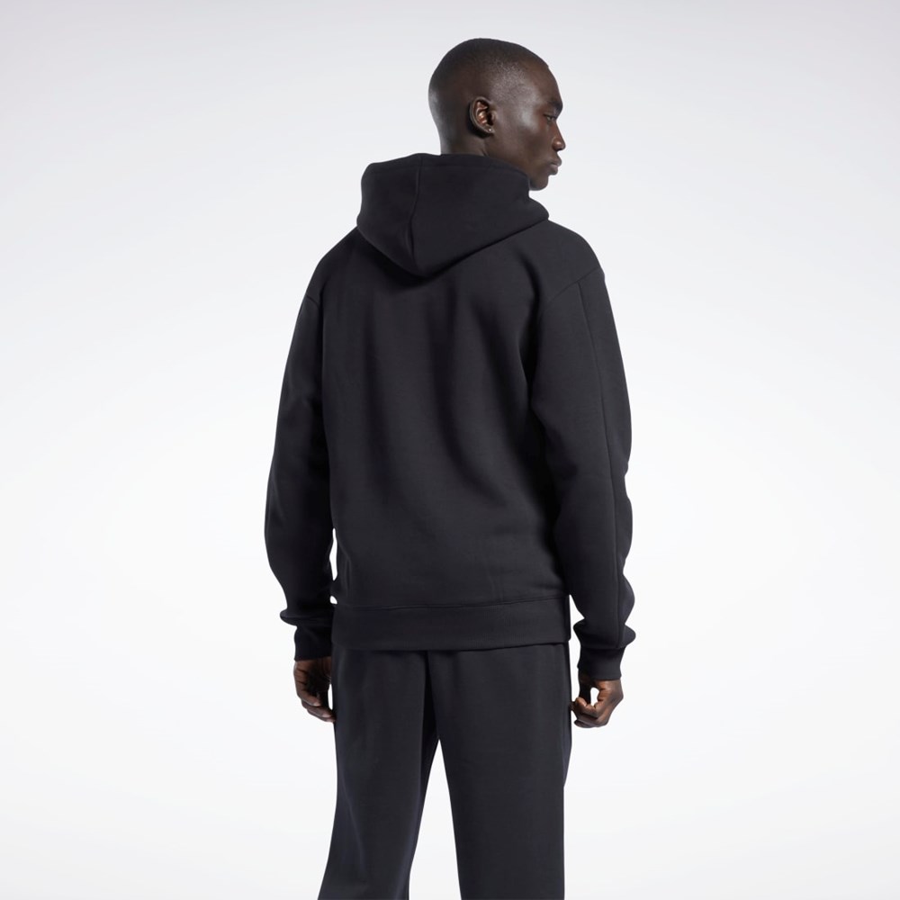 Reebok Iverson Basketball Fleece Hoodie Negras | 63TOZXAJE