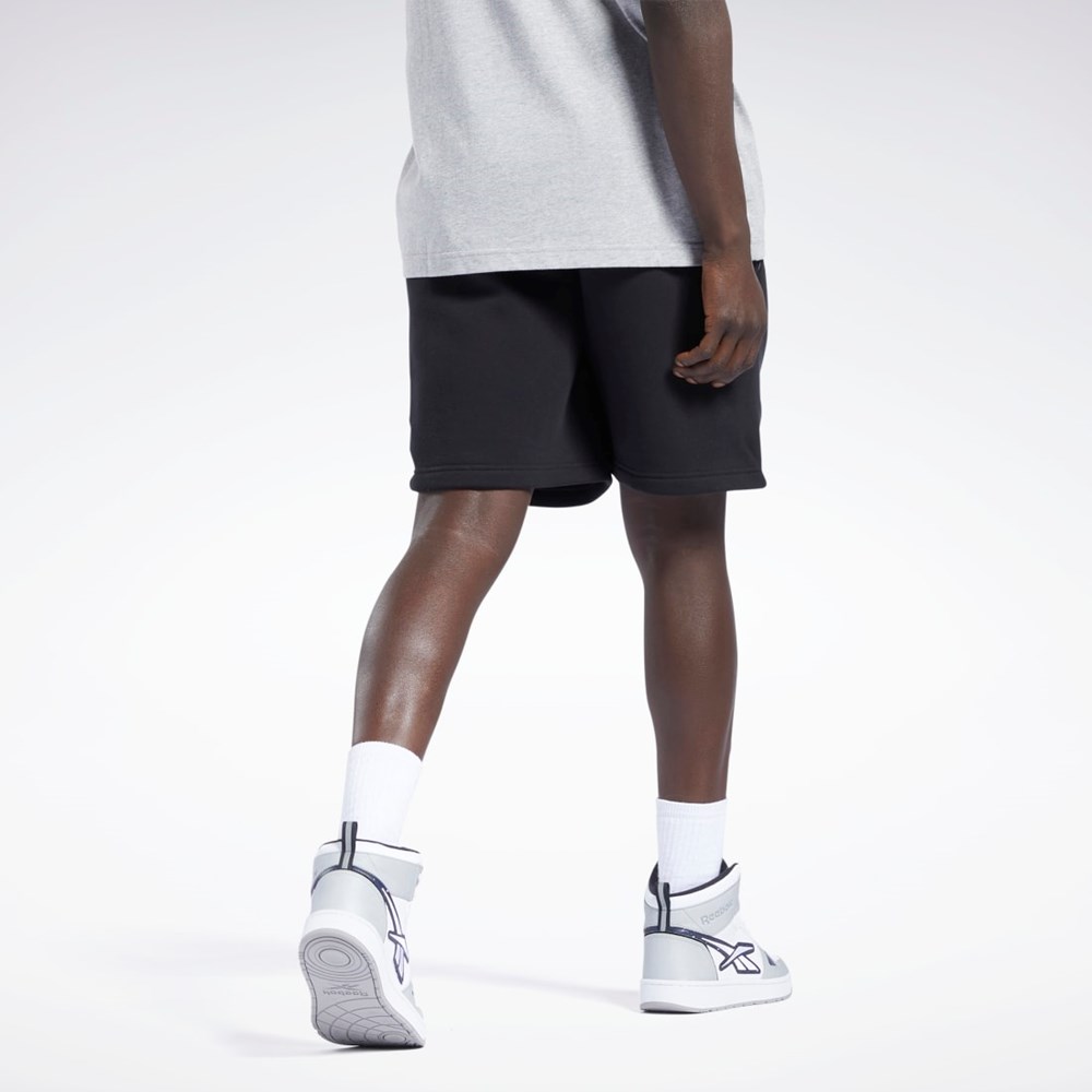 Reebok Iverson Basketball Fleece Shorts Negras | 40EXDJTZC