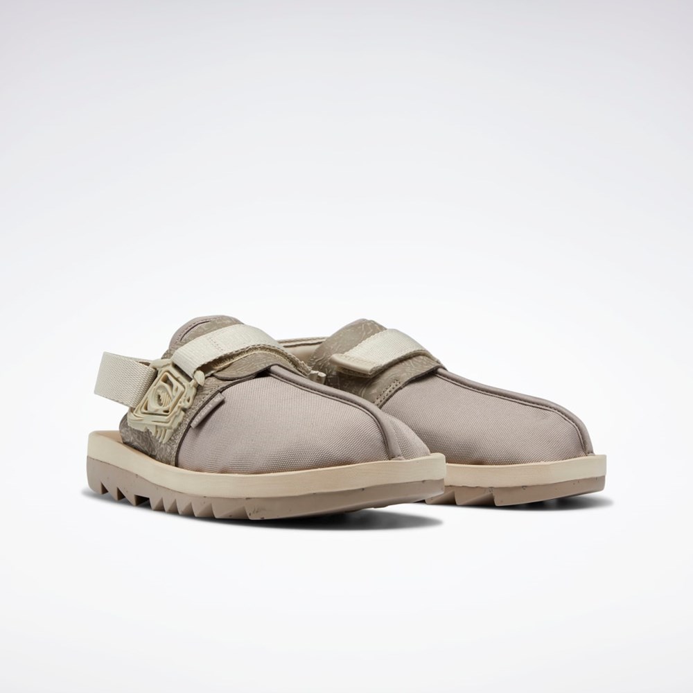 Reebok Jurassic World Beatnik Slides Gris | 31RNKBFTY