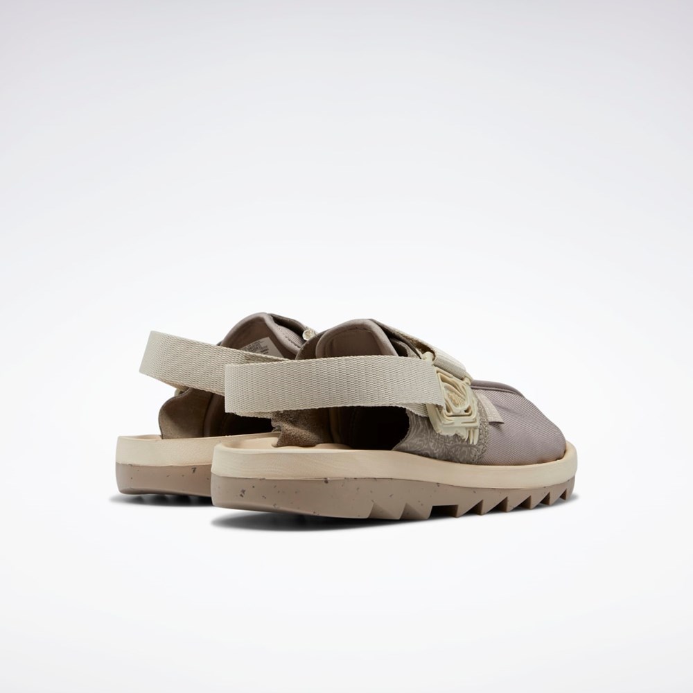 Reebok Jurassic World Beatnik Slides Gris | 35KPQHOAR