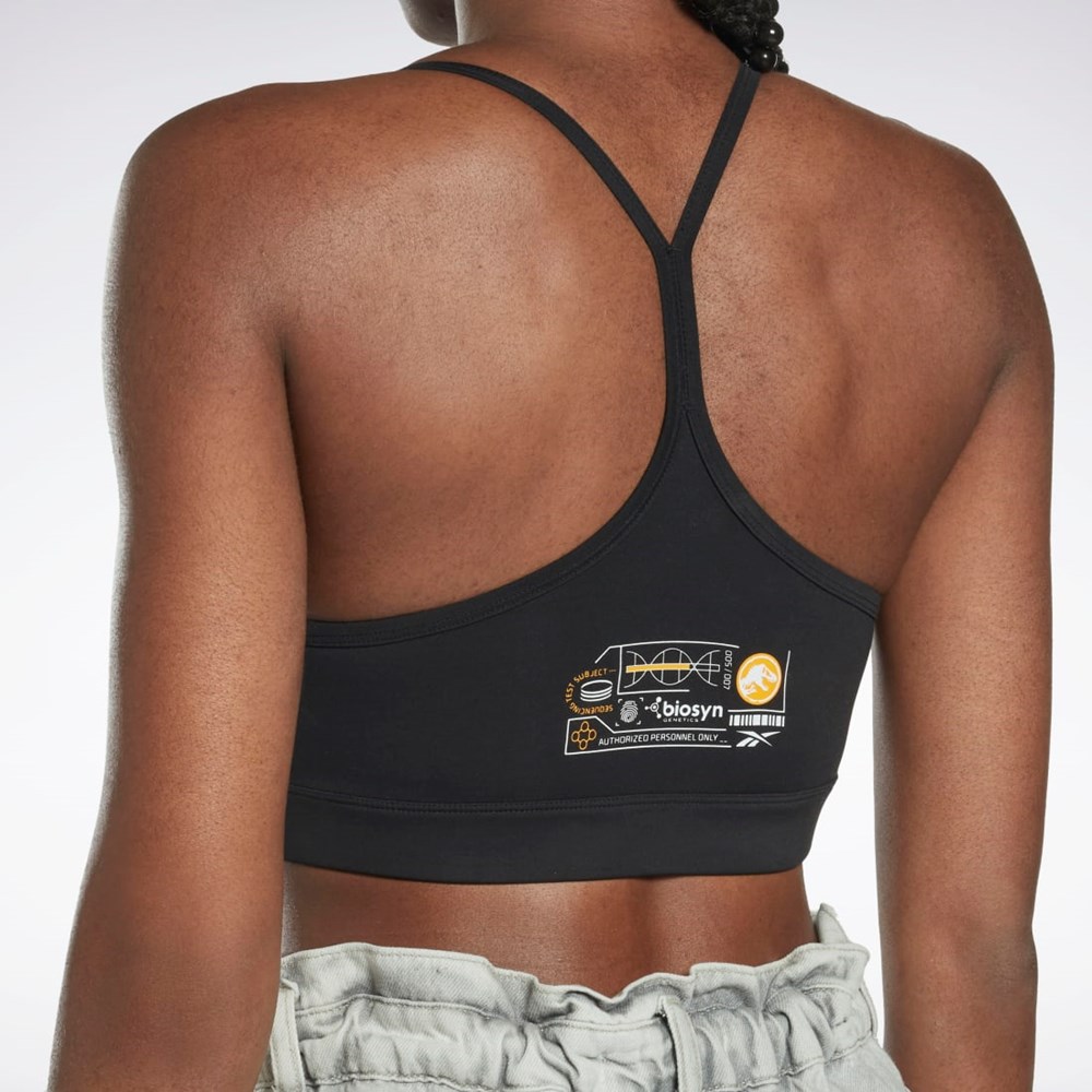 Reebok Jurassic World Lux Bra Negras | 89NRGOIXH