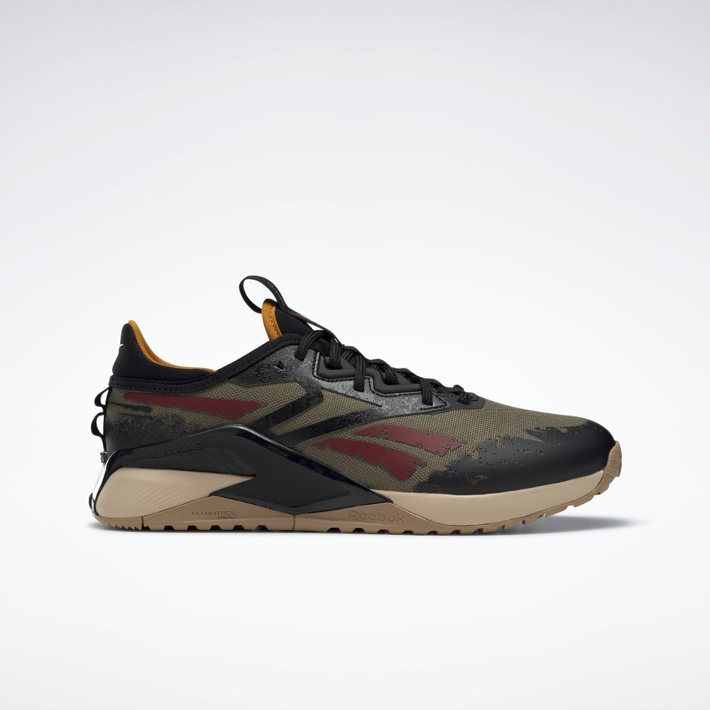 Reebok Jurassic World Nano X2 Adventure Entrenamiento Shoes Verde Oliva Negras Kaki | 73EVLGTBW