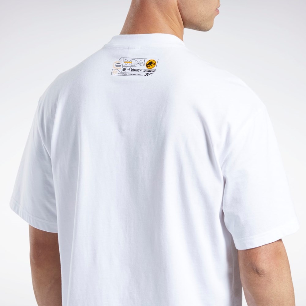Reebok Jurassic World T-Shirt Blancas | 95WLMFHYU