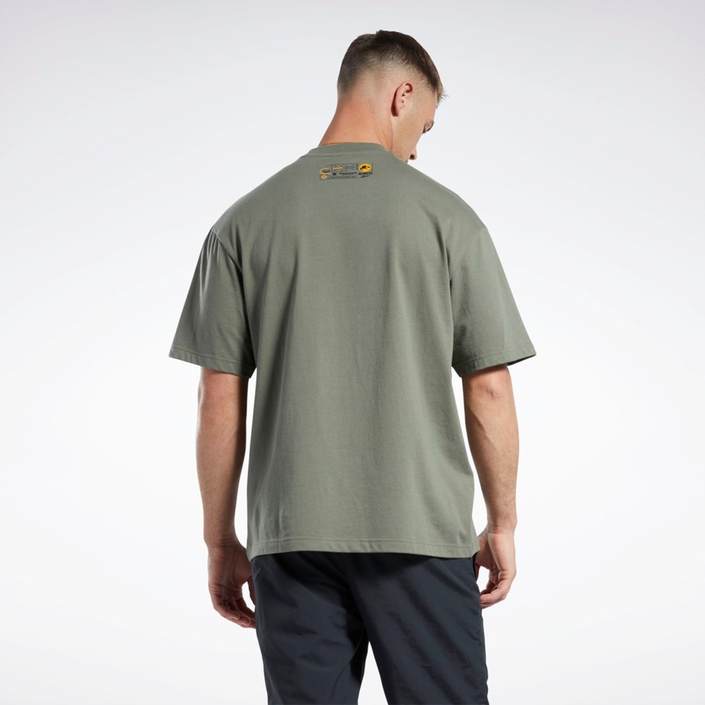 Reebok Jurassic World T-Shirt Verde | 05TOWAKMX