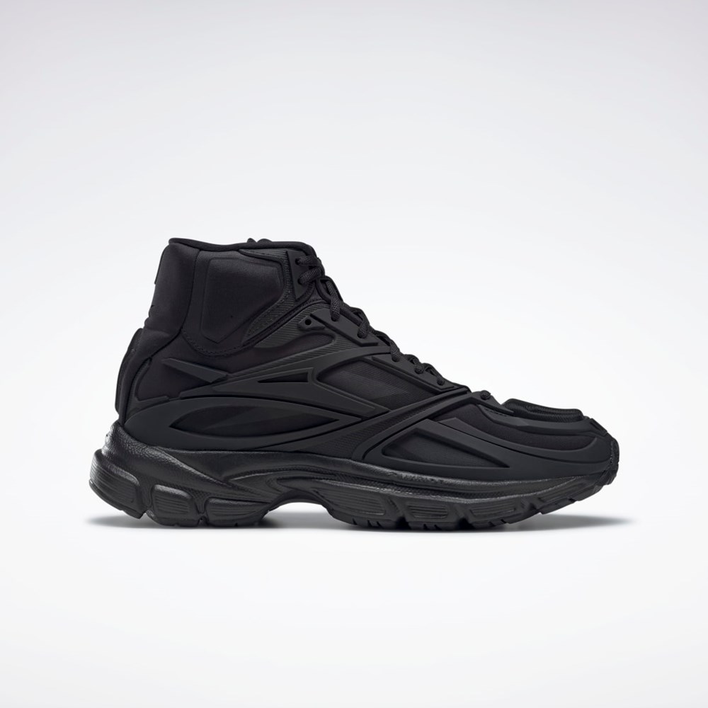Reebok Kanghyuk Reebok Premier Carretera Modern Mid Correr Shoes Negras Negras Negras | 79BGYJEFS