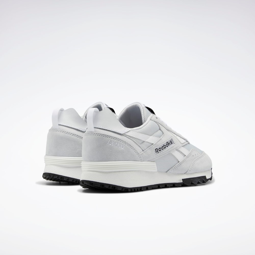 Reebok LX2200 Shoes Gris Blancas Negras | 57RVPNITL