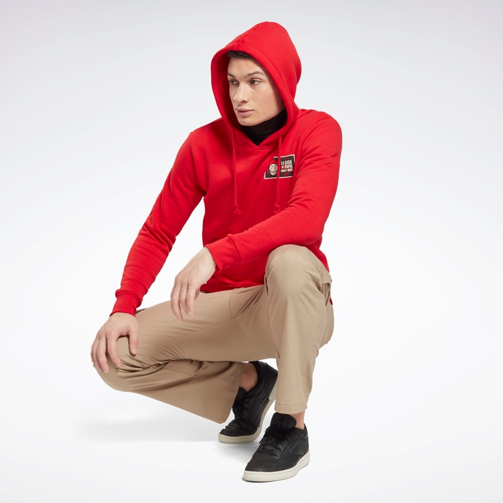 Reebok La Casa De Papel Sweatshirt Rojas | 94GSOVDHA