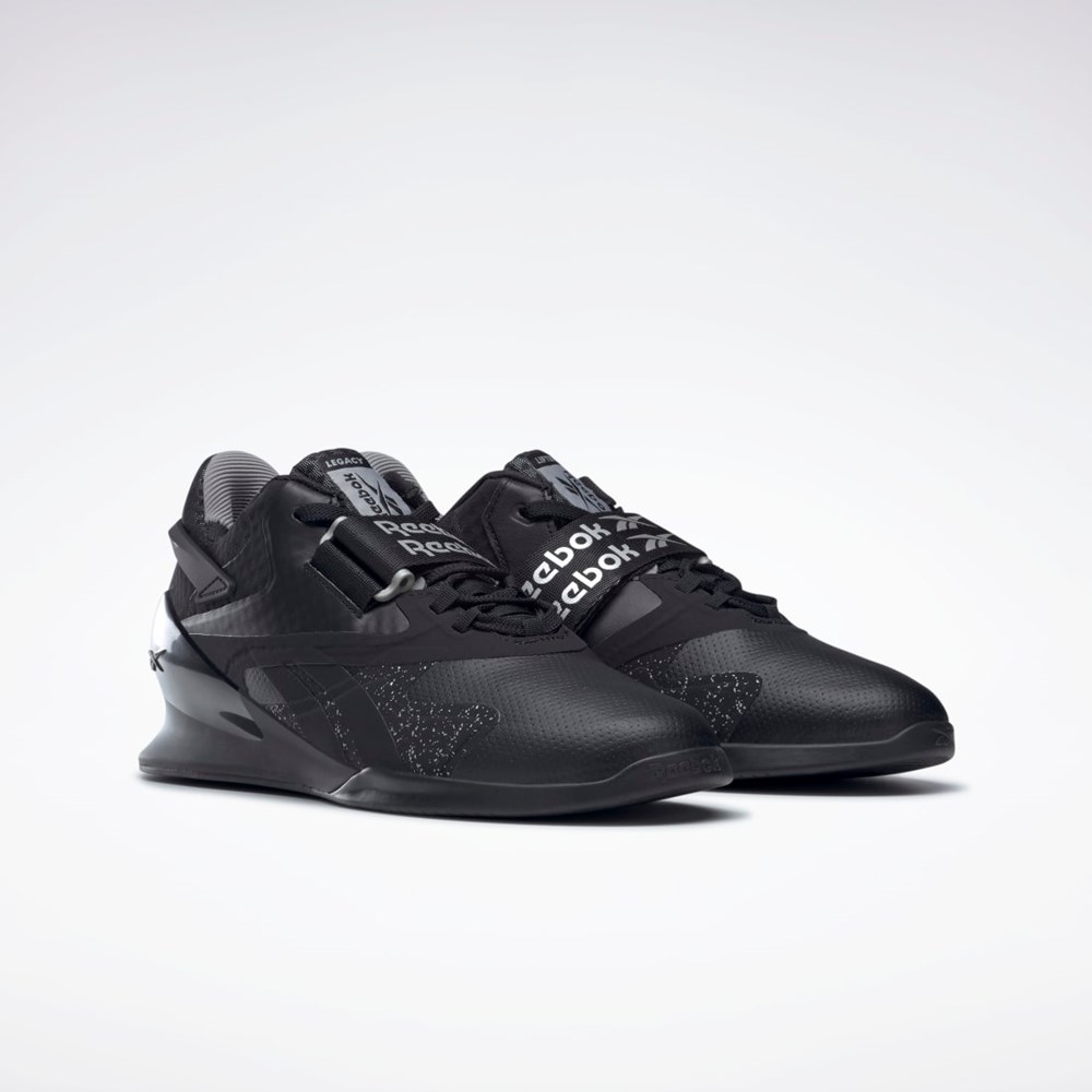 Reebok Legacy Lifter II Shoes Negras Gris | 62OFYIBWS