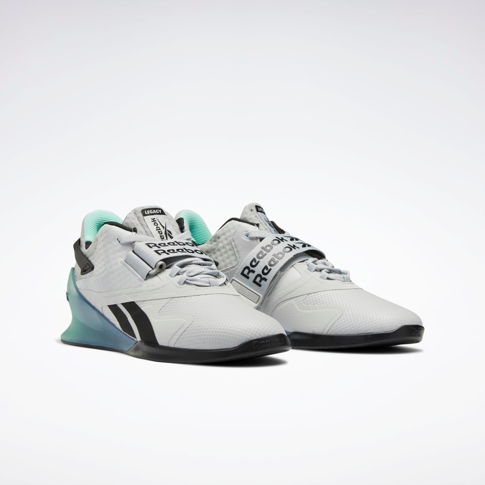 Reebok Legacy Lifter II Weightlifting Shoes Gris Negras Azules | 58SWHAFJX