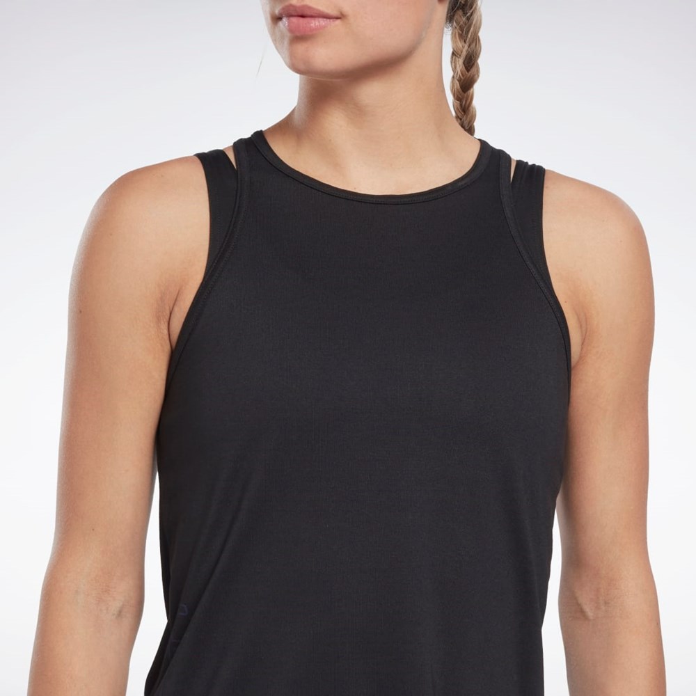 Reebok Les Mills® ACTIVCHILL+DREAMBLEND Tank Top Negras | 51KGMIUXJ