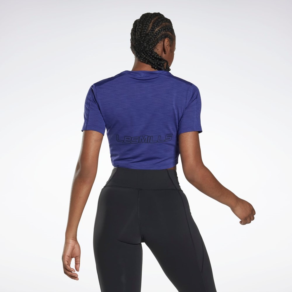 Reebok Les Mills® ACTIVCHILL Estilo T-Shirt Moradas | 08XTIYVQM