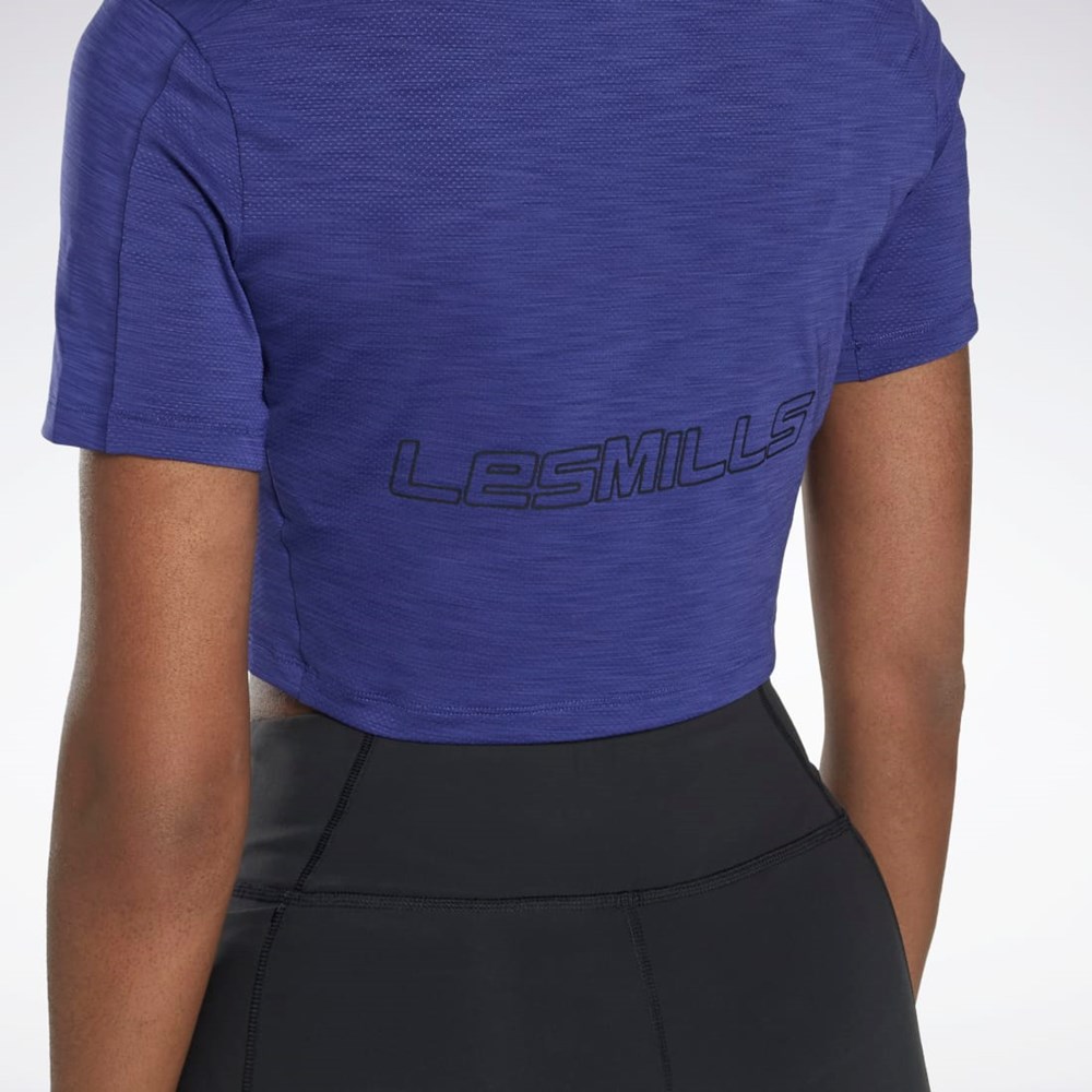 Reebok Les Mills® ACTIVCHILL Estilo T-Shirt Moradas | 08XTIYVQM