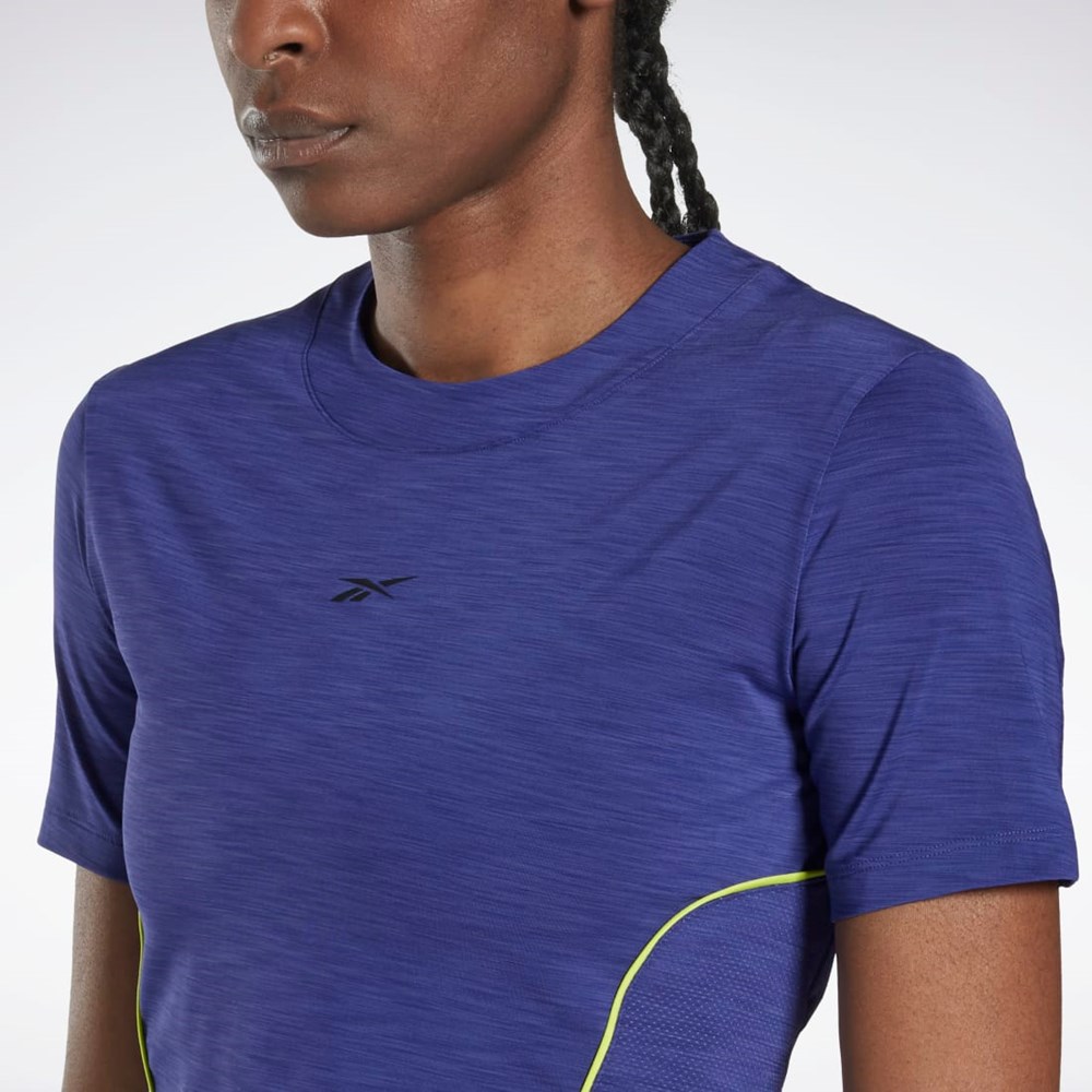 Reebok Les Mills® ACTIVCHILL Estilo T-Shirt Moradas | 08XTIYVQM