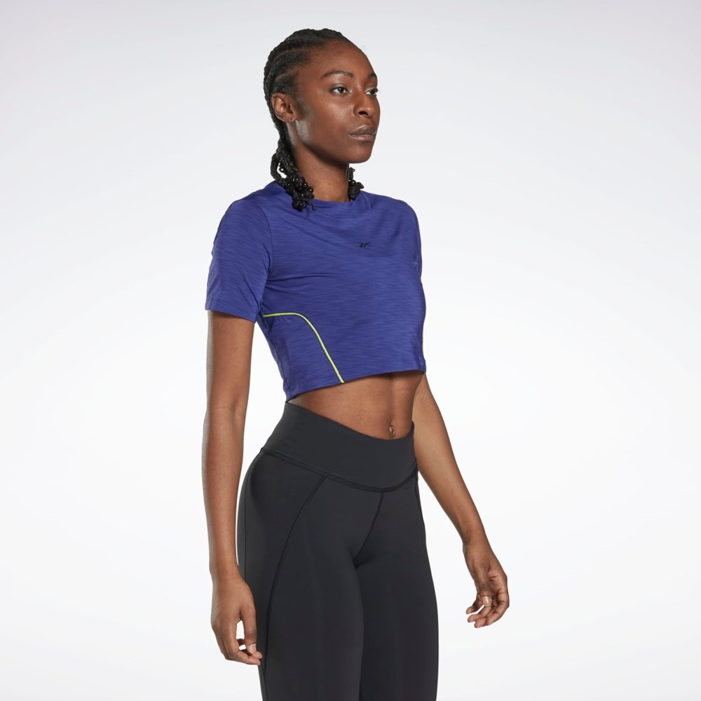 Reebok Les Mills® ACTIVCHILL Estilo T-Shirt Moradas | 08XTIYVQM