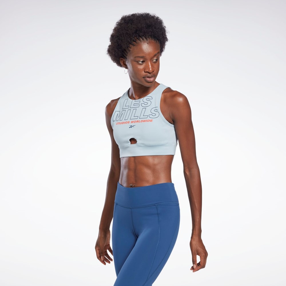 Reebok Les Mills® Beyond the Sweat Crop Top Gris | 20CIRDKLW