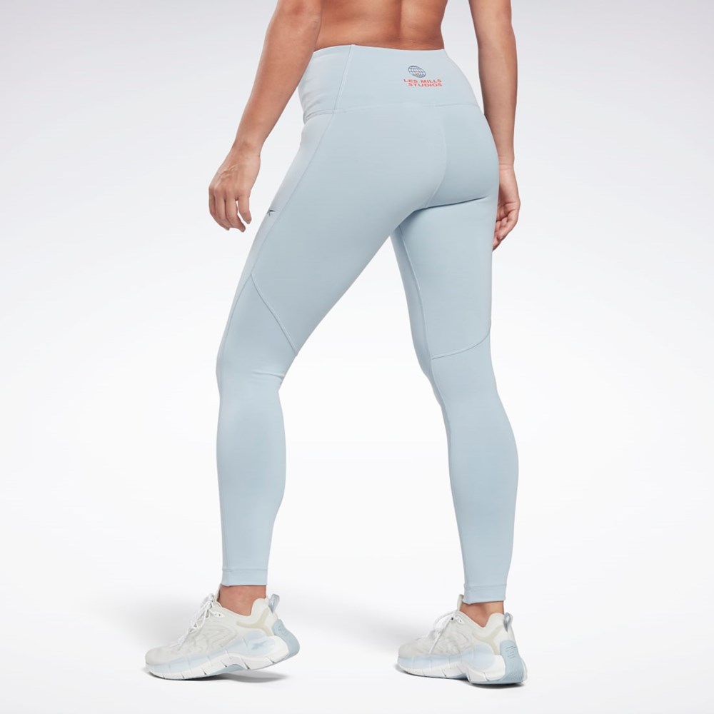 Reebok Les Mills® Beyond the Sweat High-Waisted Tights Gris | 48EWXPYCO